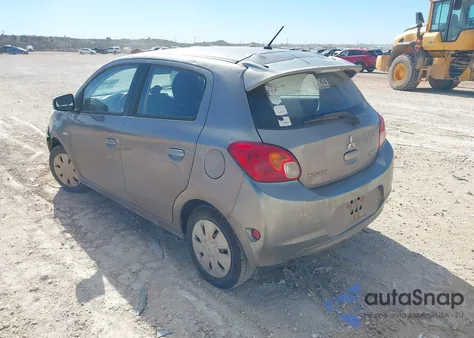 2015 Mitsubishi Mirage De z USA, uszkodzony, nr VIN ML32A3HJ9FH056746